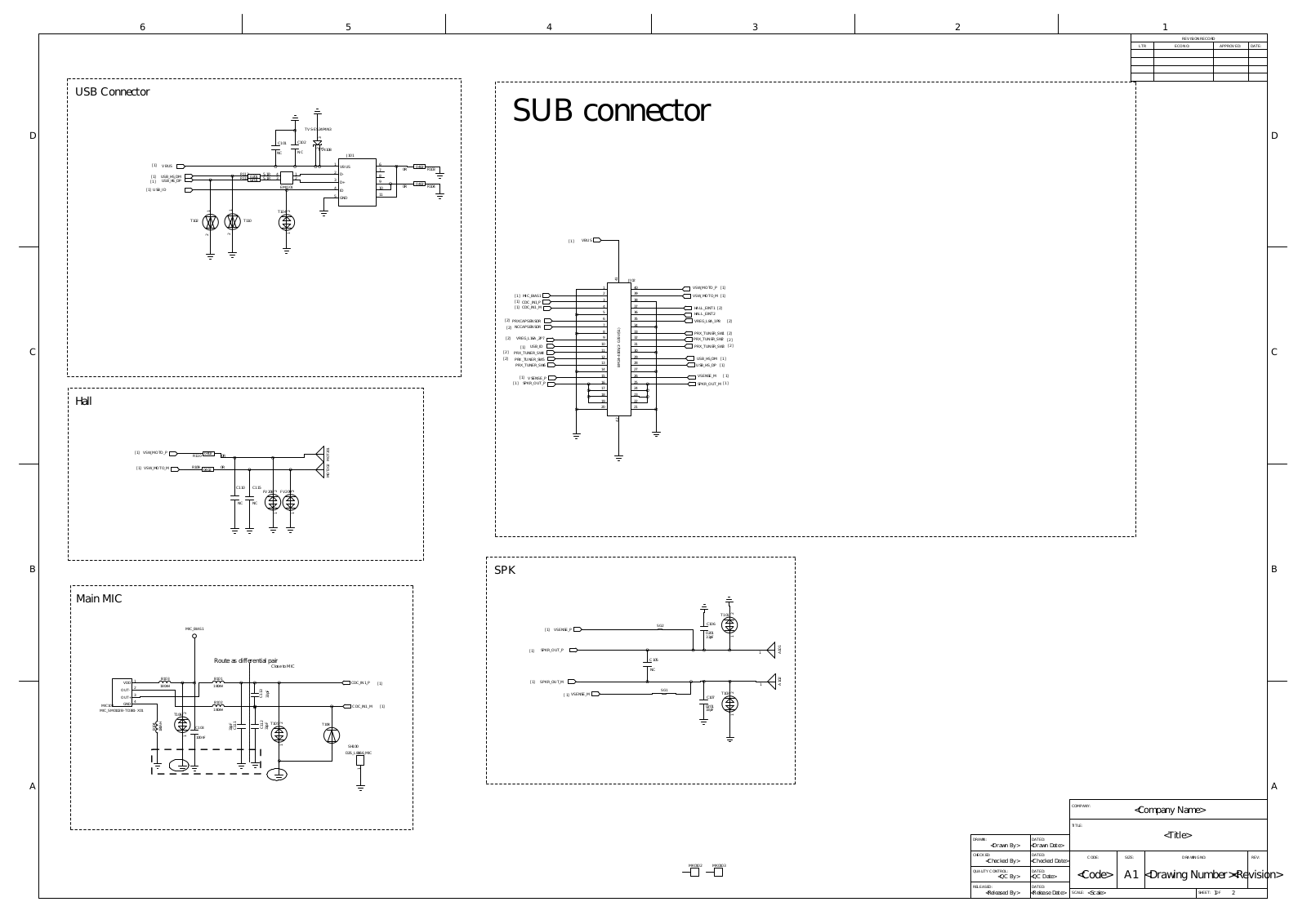 Xiaomi Redmi Note 6 Pro Schematics