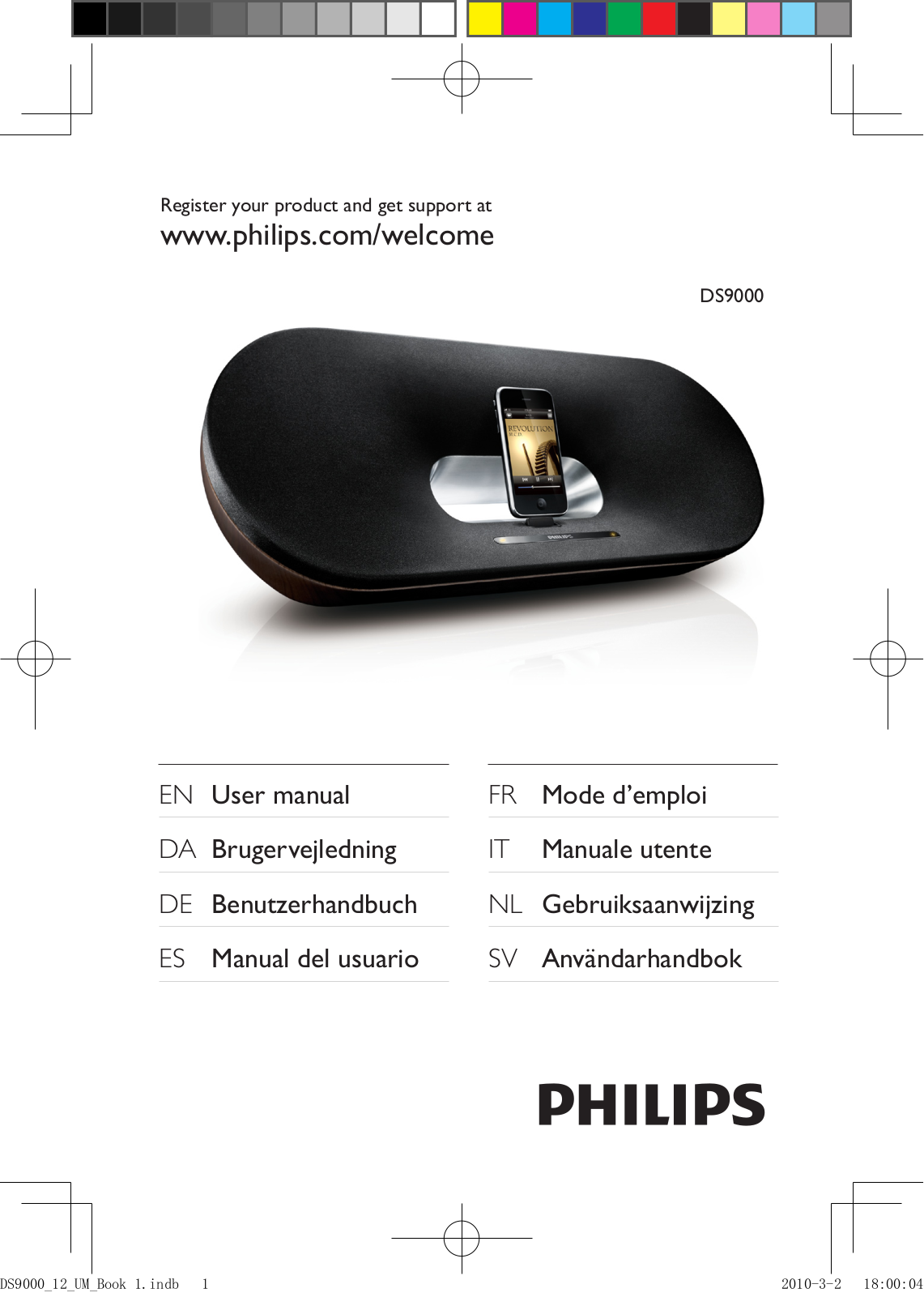 Philips DS9000 10 User Manual