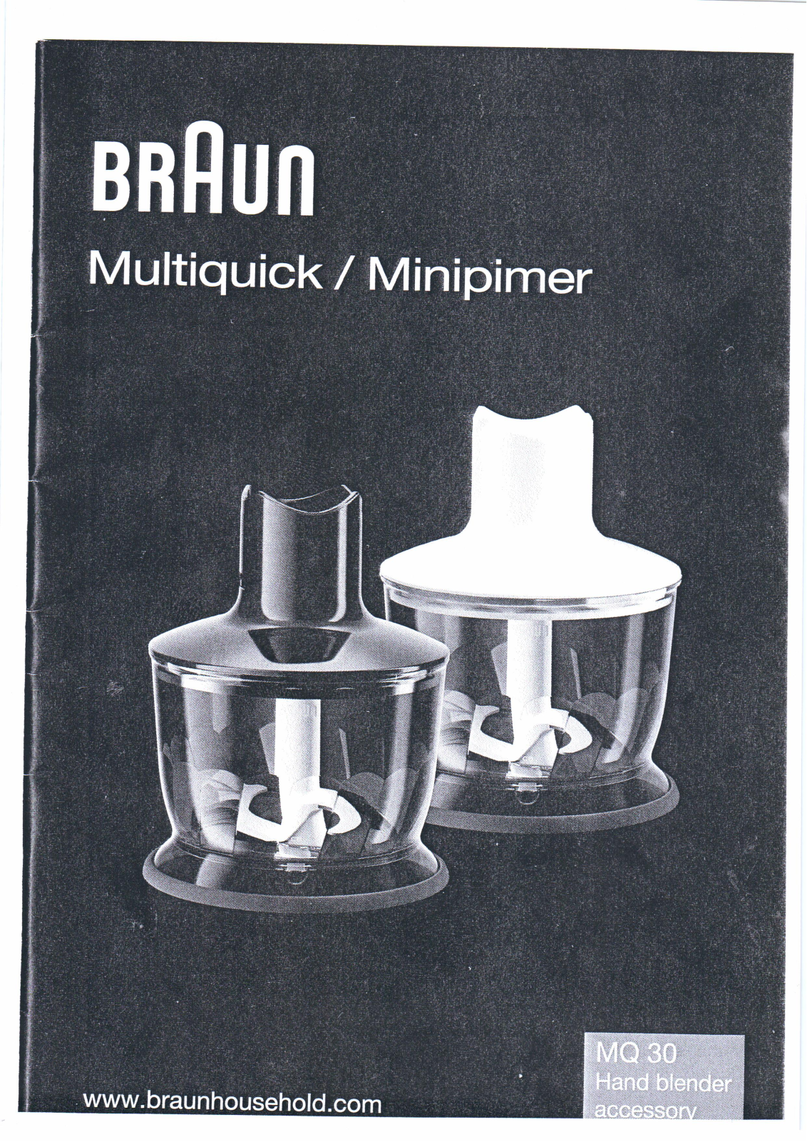 Braun MQ30 User Manual