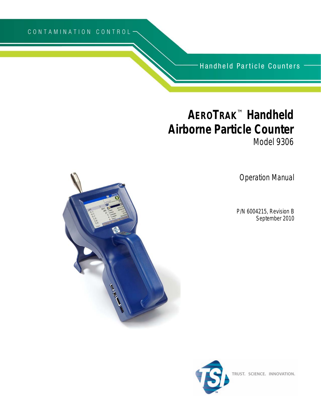 TSI Alnor 9306-V2 Operating Manual