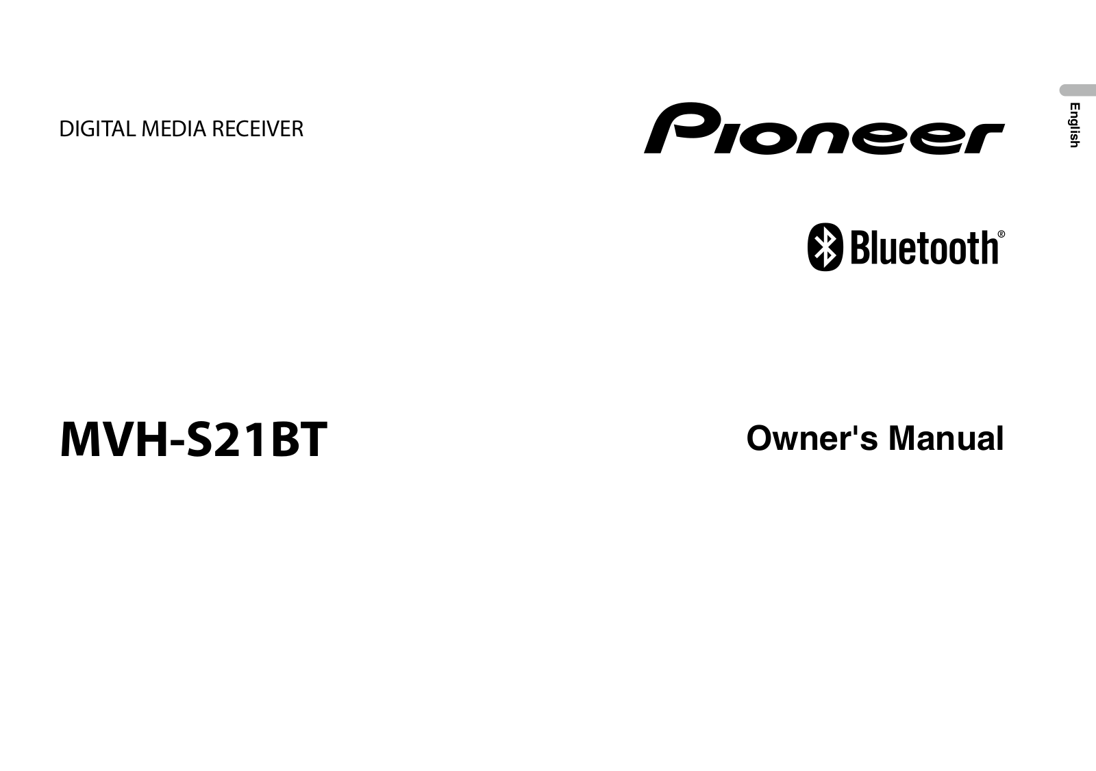 Pioneer K105 User Manual