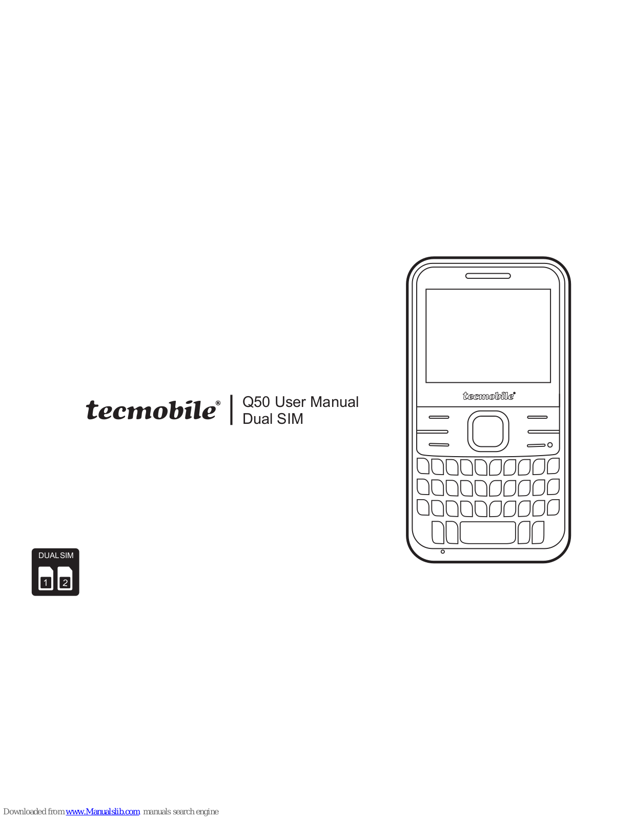 Tecmobile Q50 User Manual