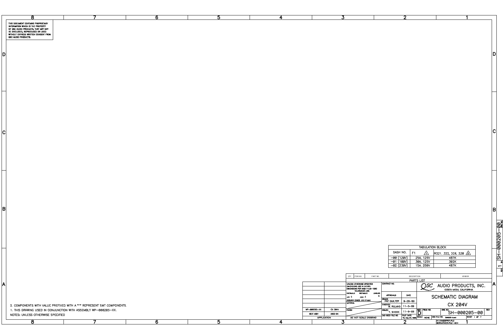 Sony CX204V Service Manual