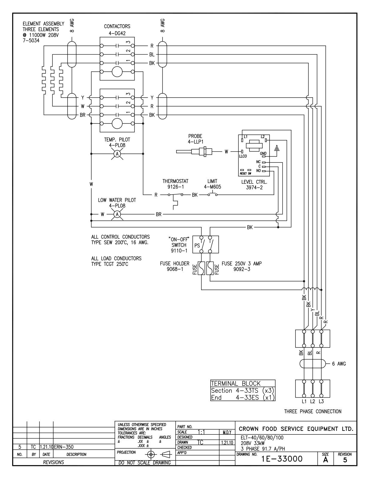 Intek ELT-40 208V 33 kW, ELT-60 208V 33 kW, ELT-80 208V 33 kW, ELT-100 208V 33 kW Service Manual