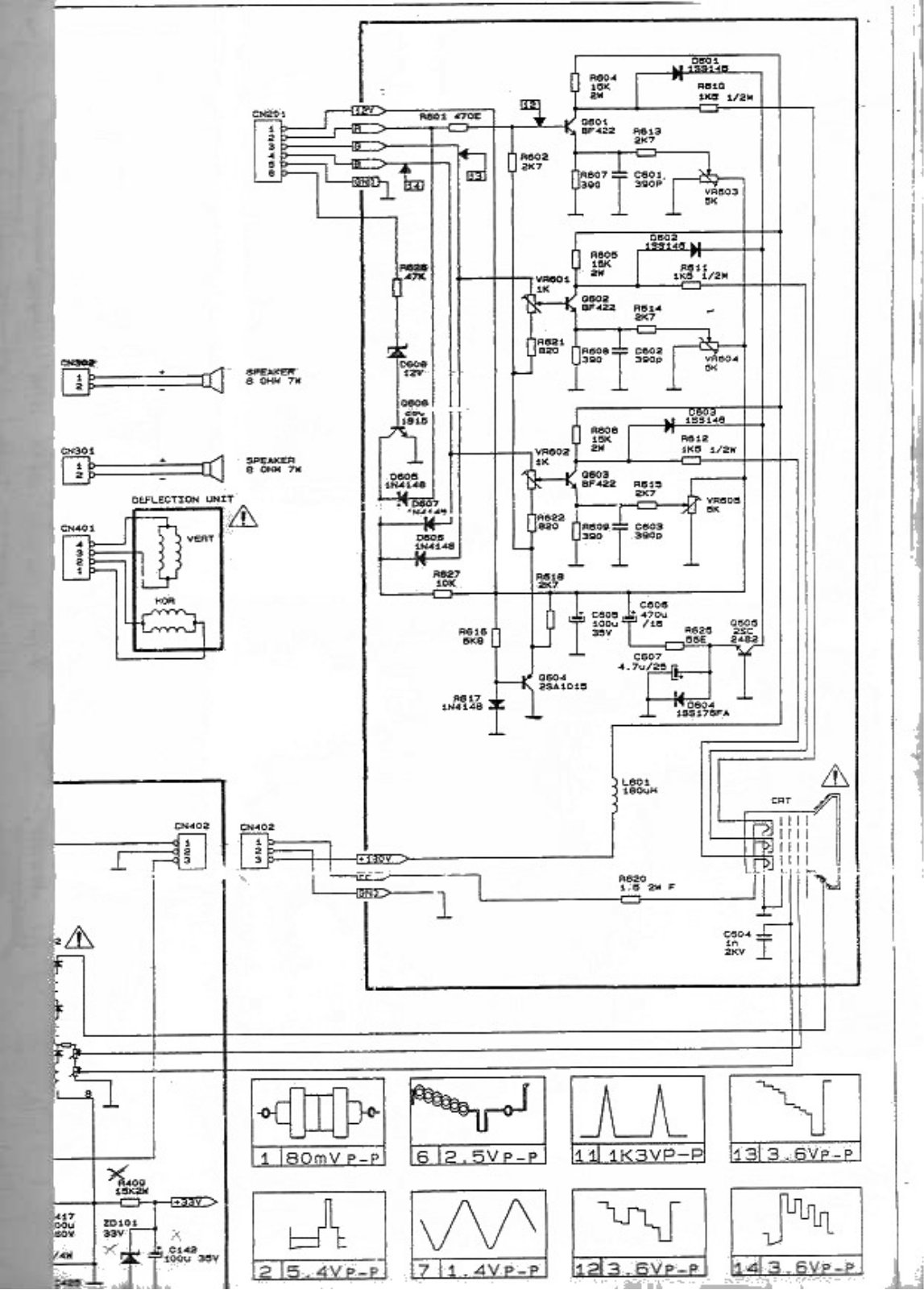 Jocel GT-729B, GT-829B Schematic