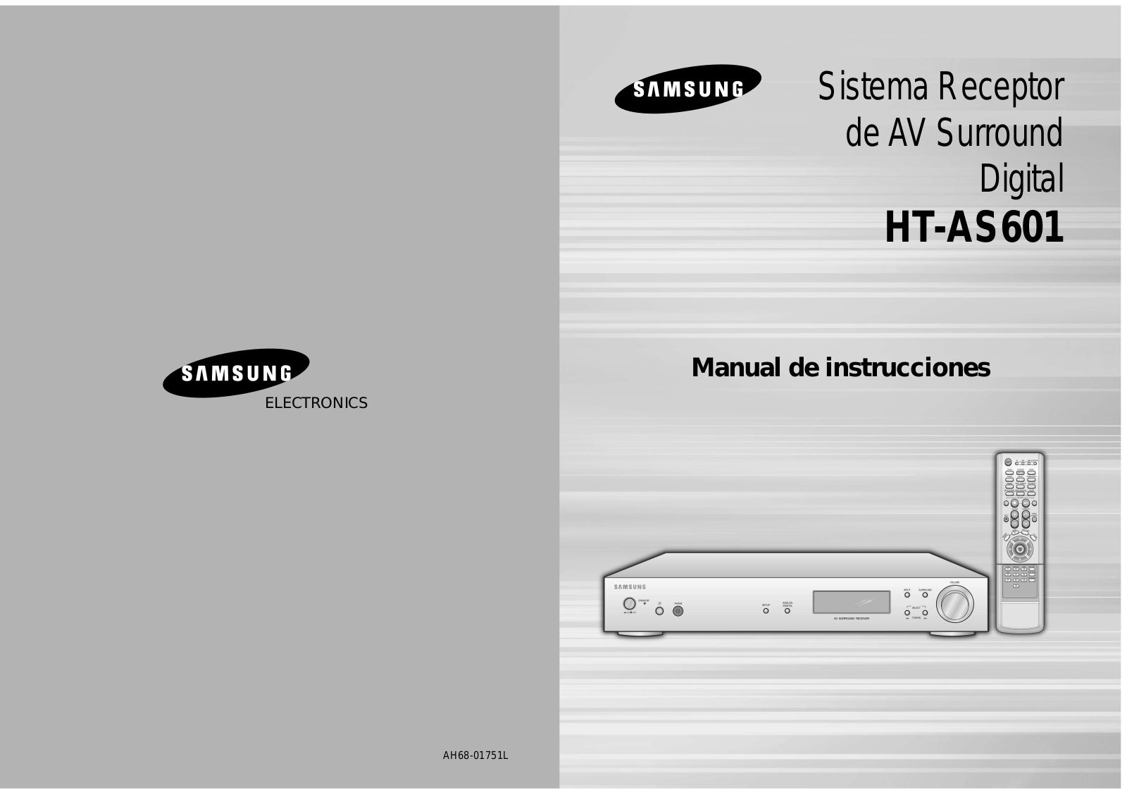 Samsung HT-AS601 User Manual