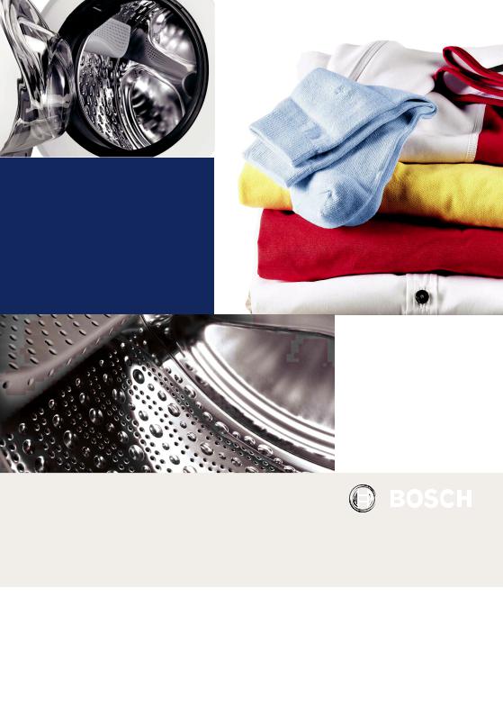 Bosch WAK28260FF User Manual