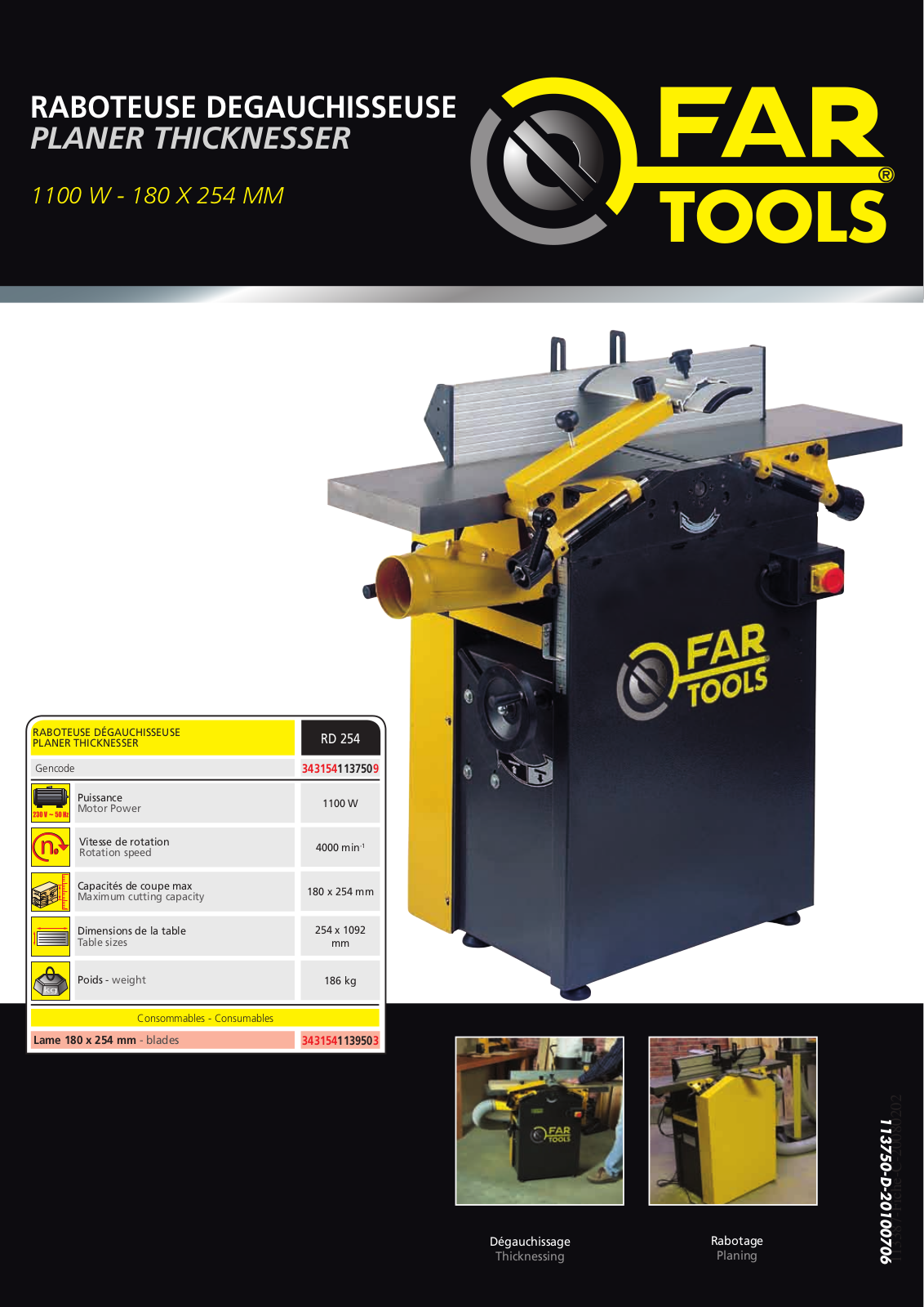 FARTOOLS RD 254 User Manual