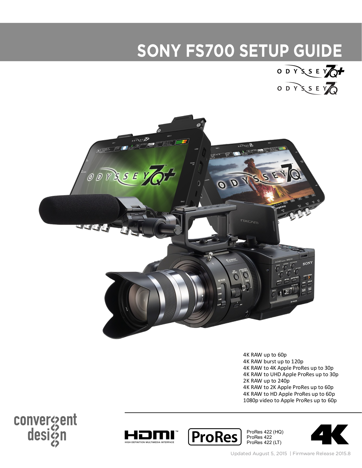 Sony FS700 User Manual