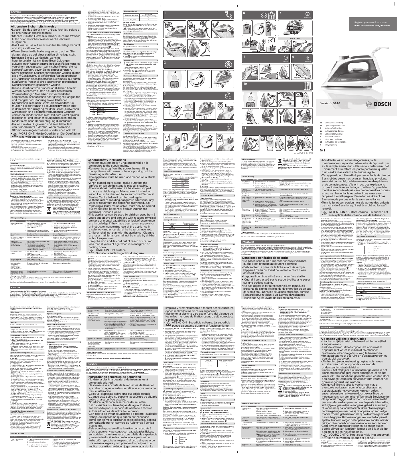 Bosch TDA102401C, TDA1023010, TDA1022000 User Manual