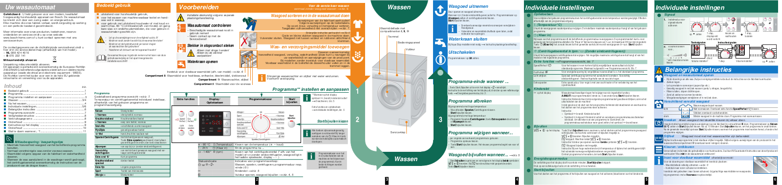 Bosch WAQ28441NL, WAQ28461GB User manual