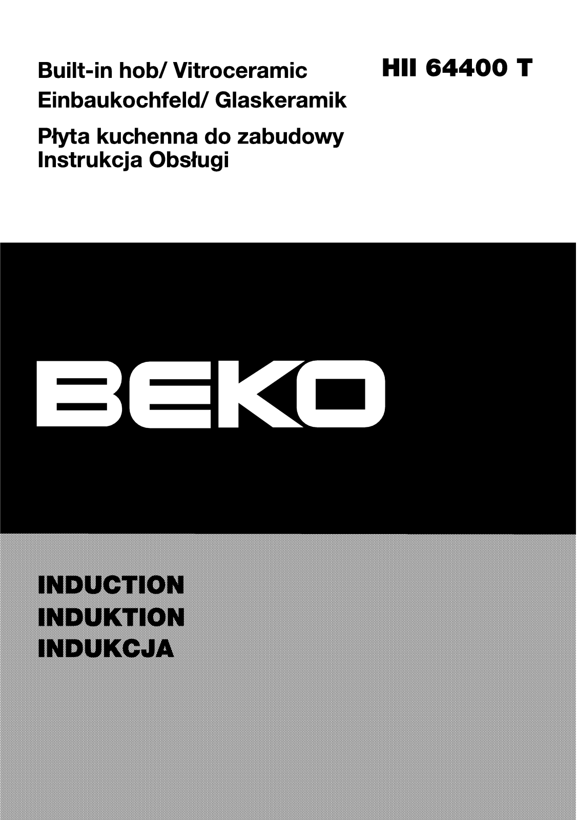 Beko HII 64400 T User Manual