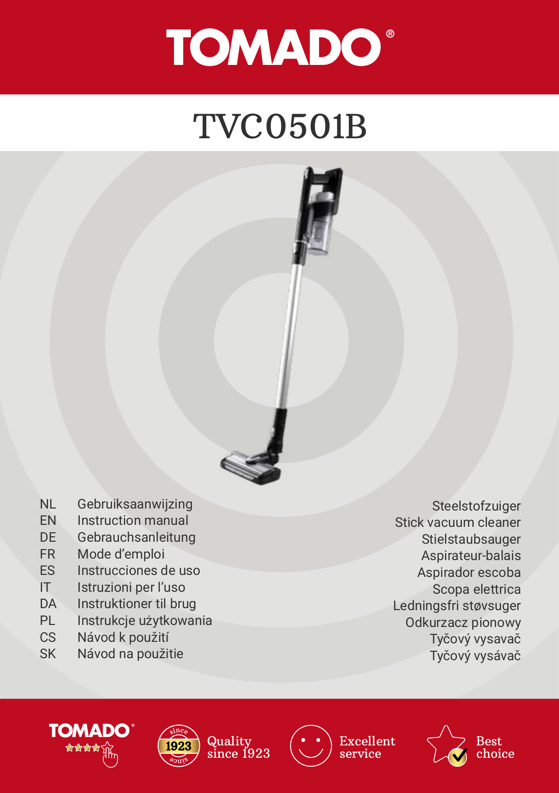 Tomado TVC0501B User guide - ManualMachine.com