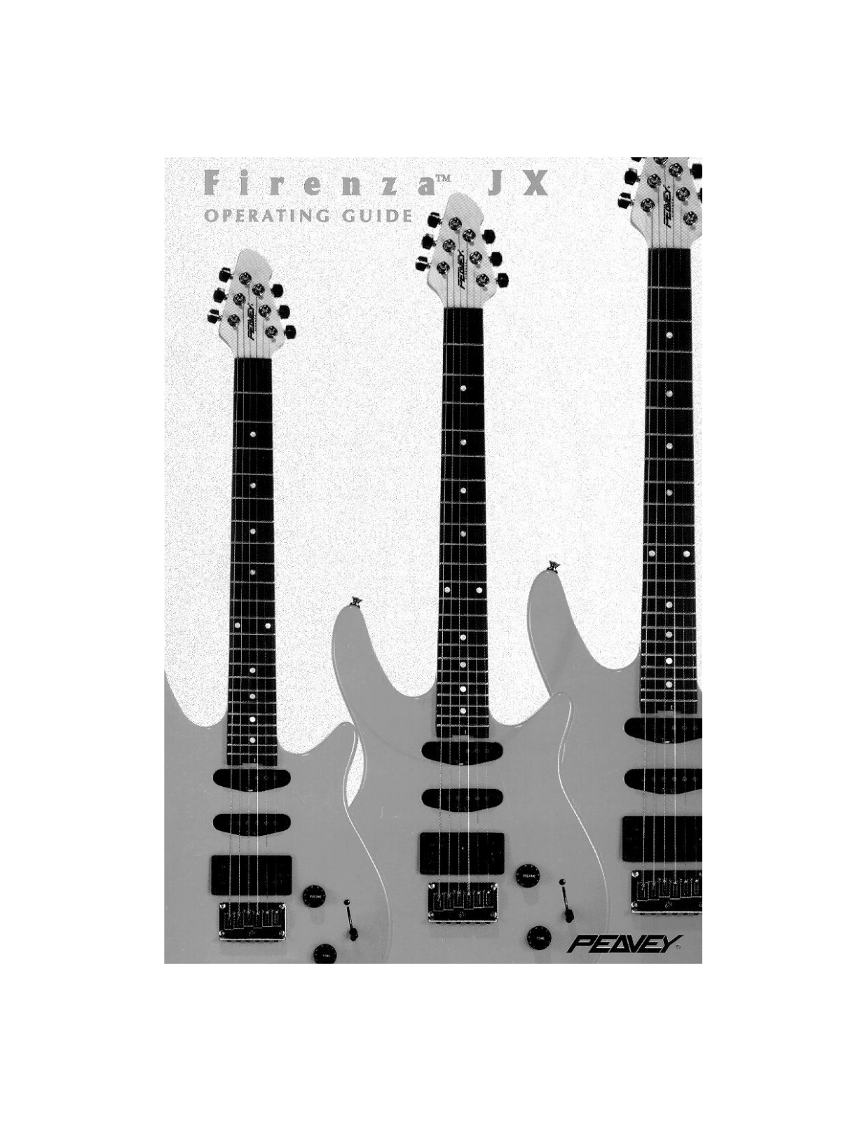 Peavey Firenza JX User Manual