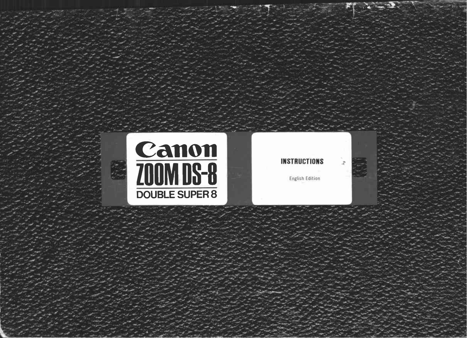 Canon DS-8 User Manual