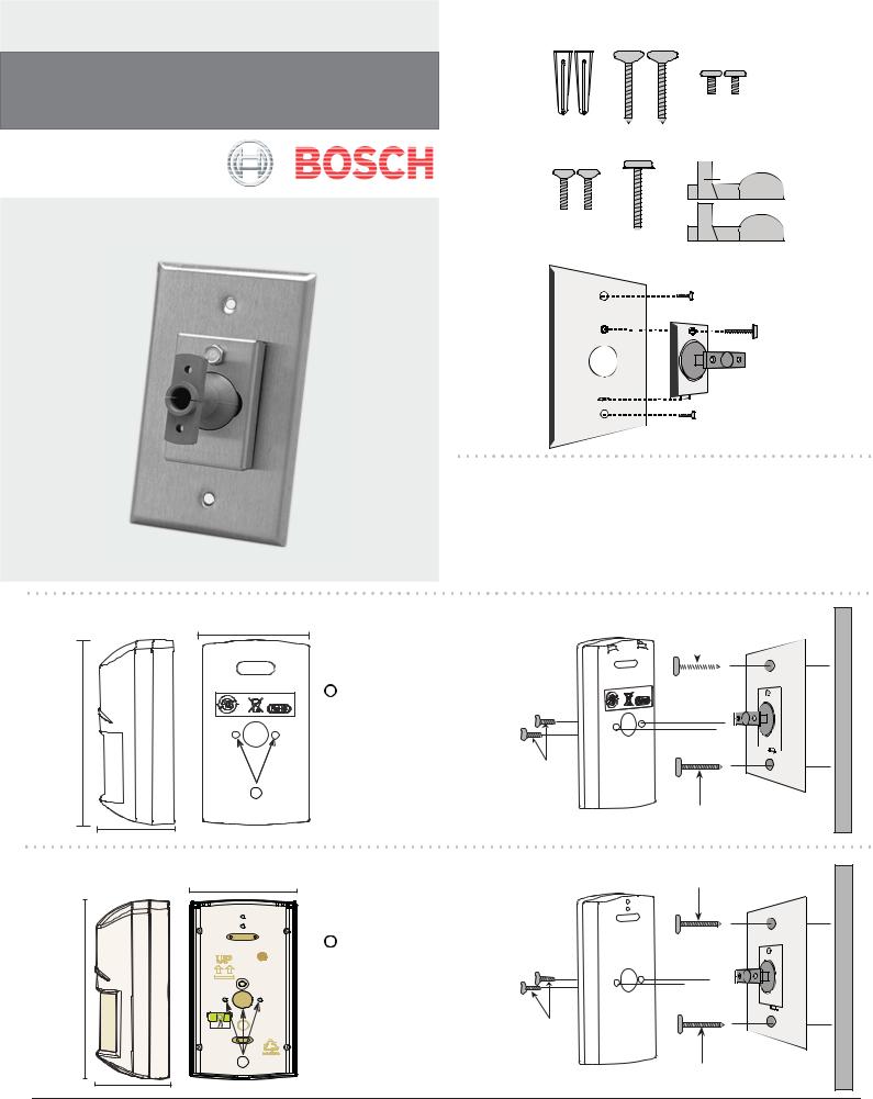 Bosch B328 Installation Manual