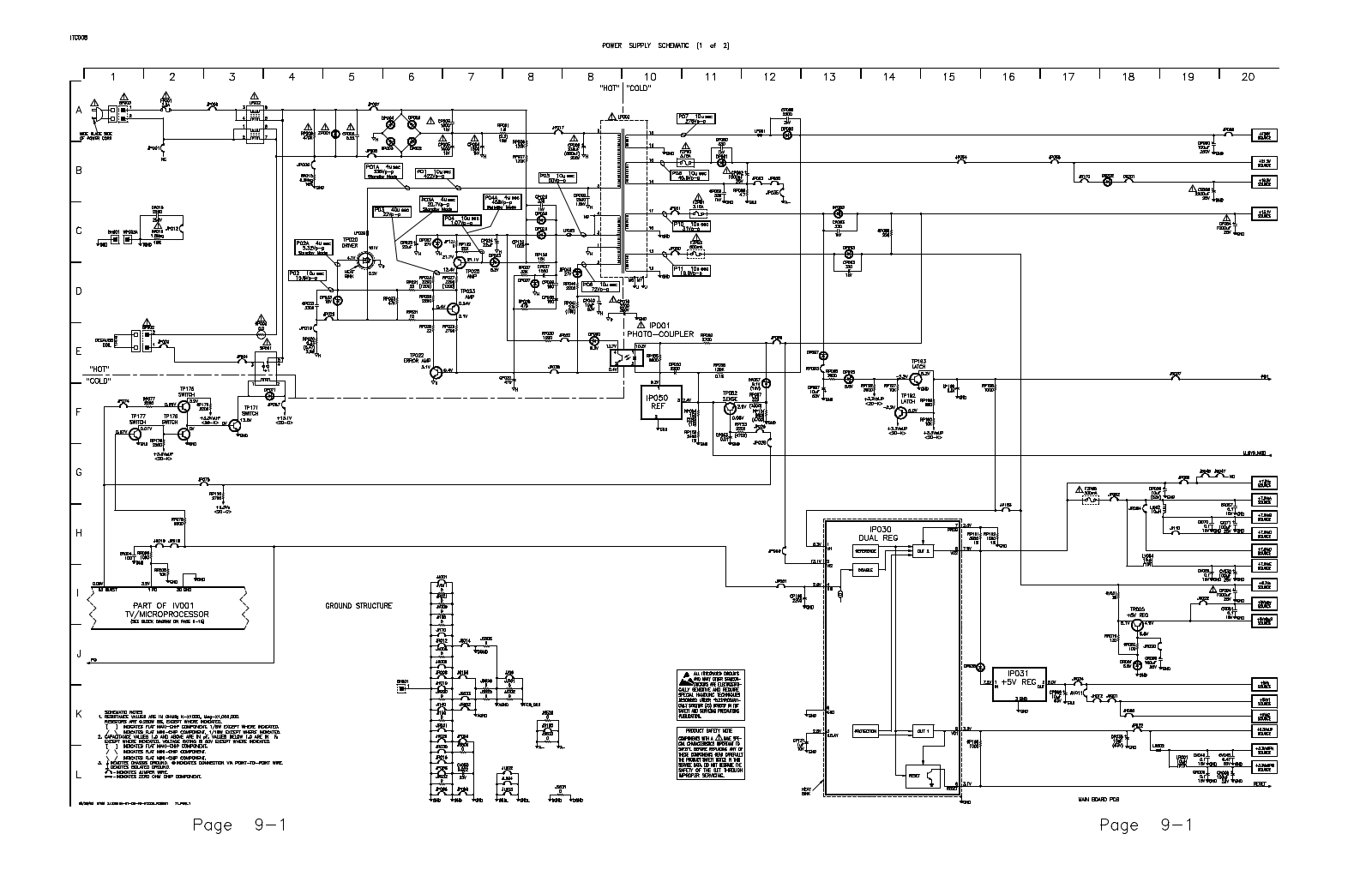 RCA 27R410 Diagram