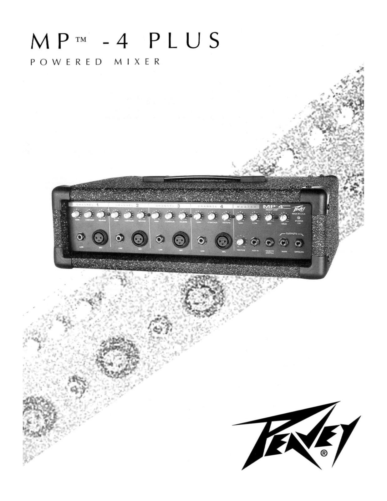 Peavey MP-4 Plus User Manual