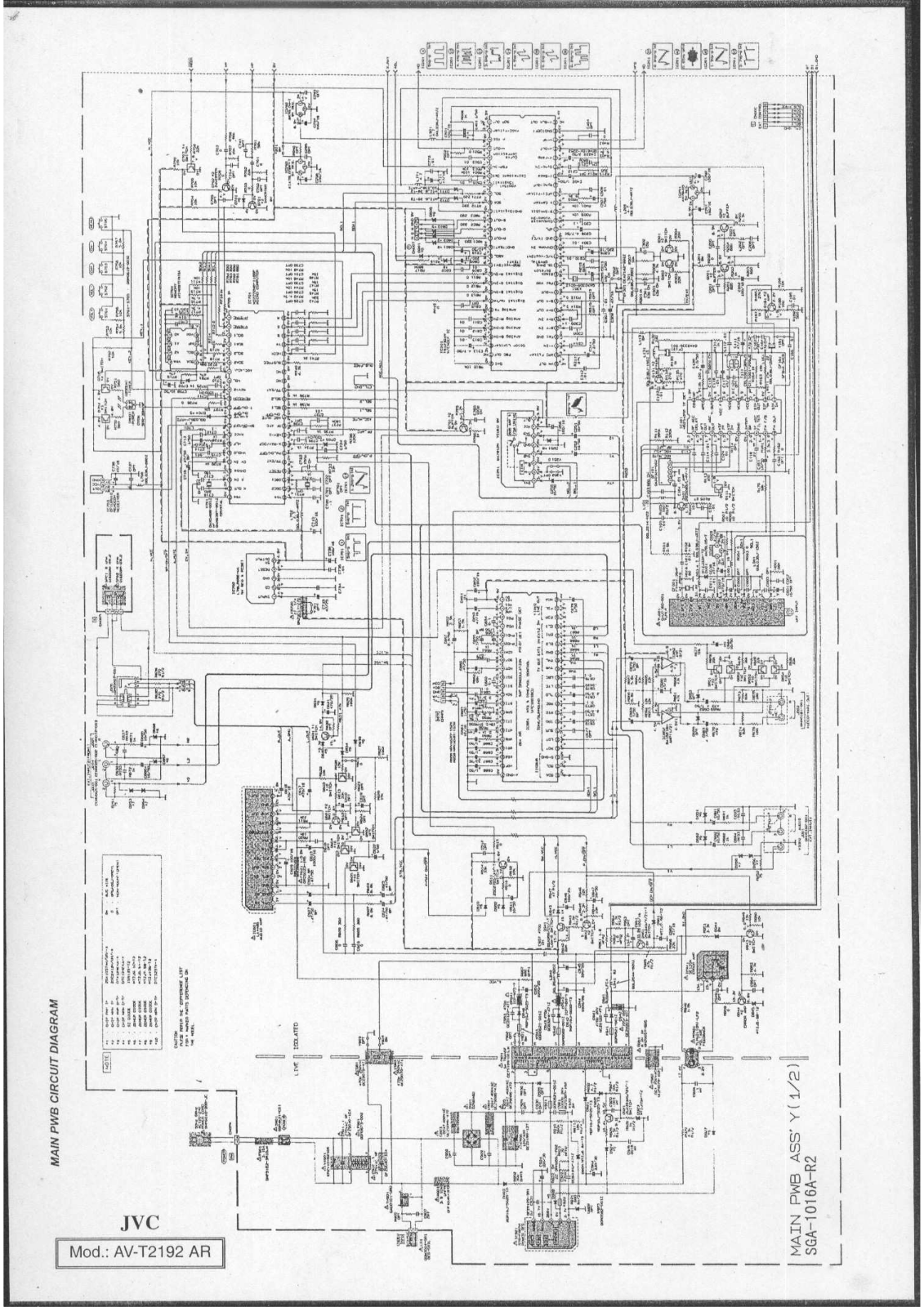 JVC AV-T2192 AR Service Manual