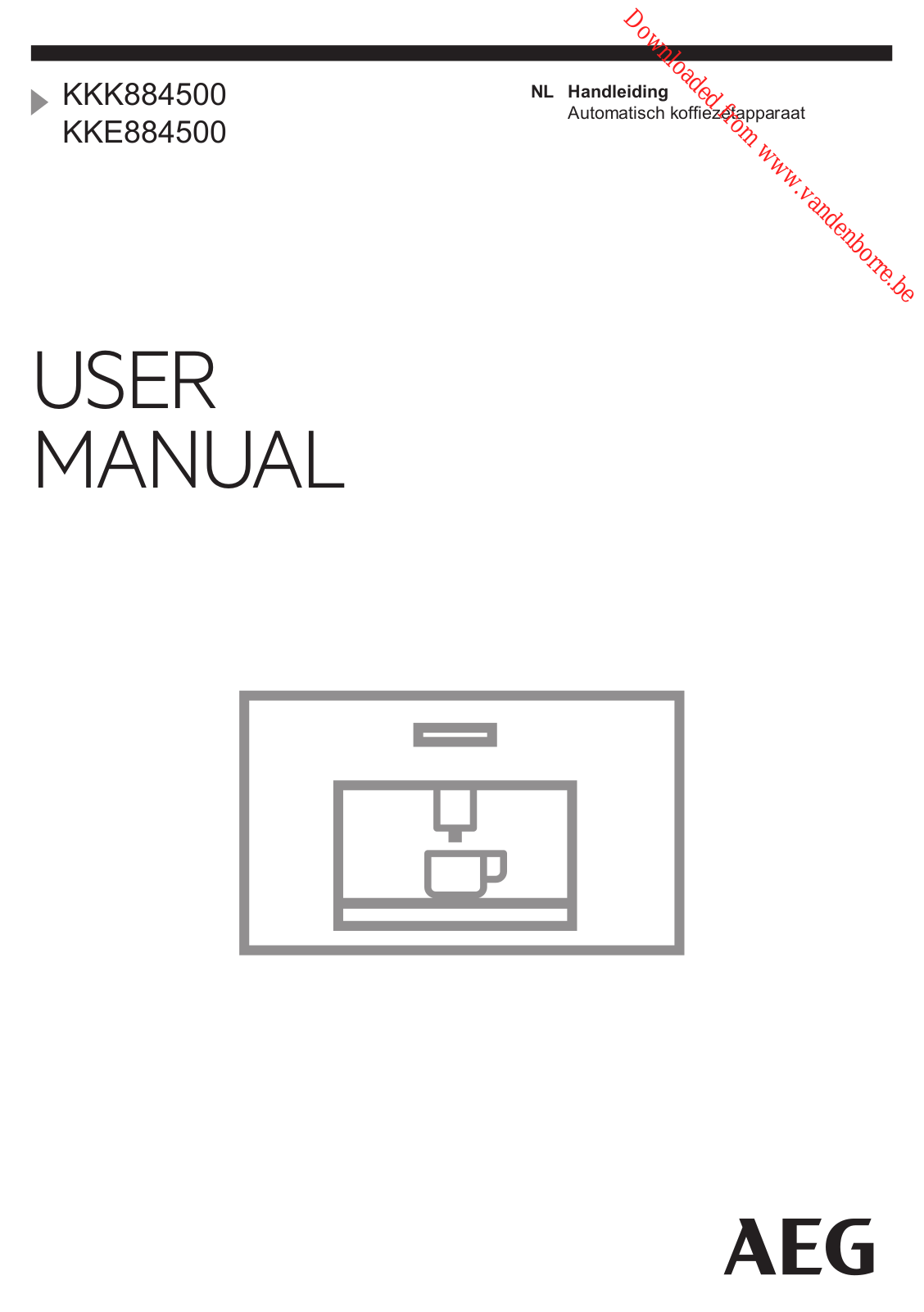 AEG KKE 884500 B User Manual