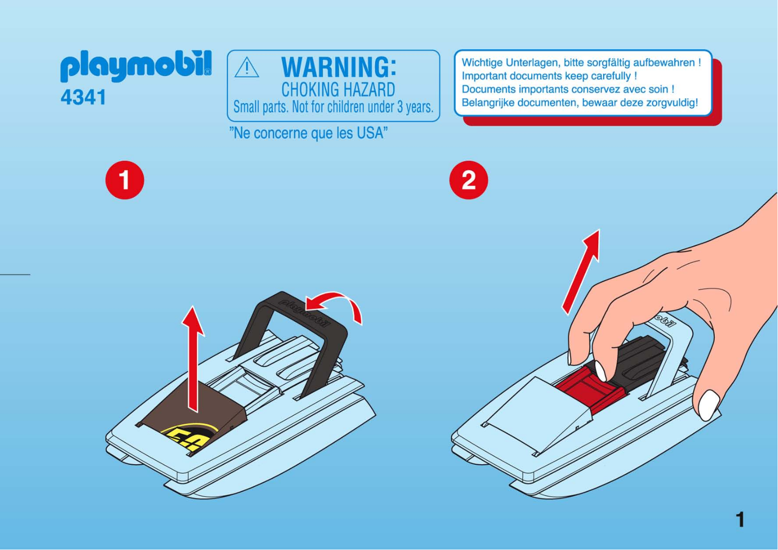 Playmobil 4341 Instructions