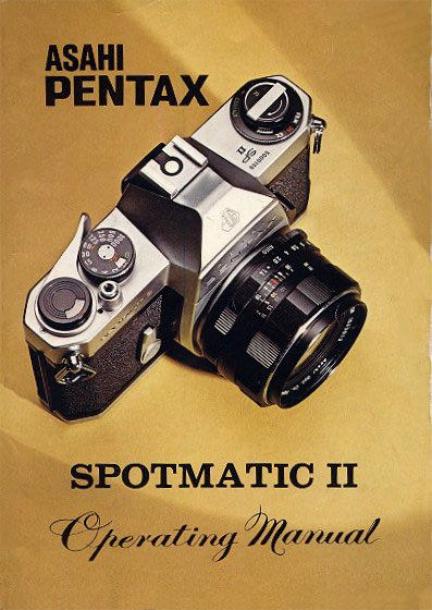 Pentax Spotmatic II User Manual