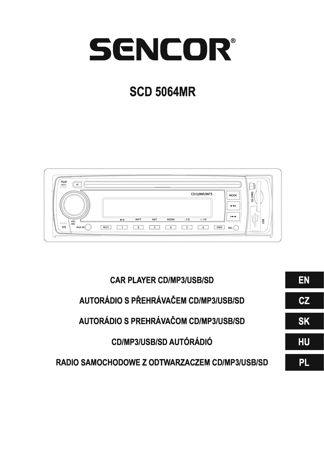 Sencor SCD 5064MR User Manual