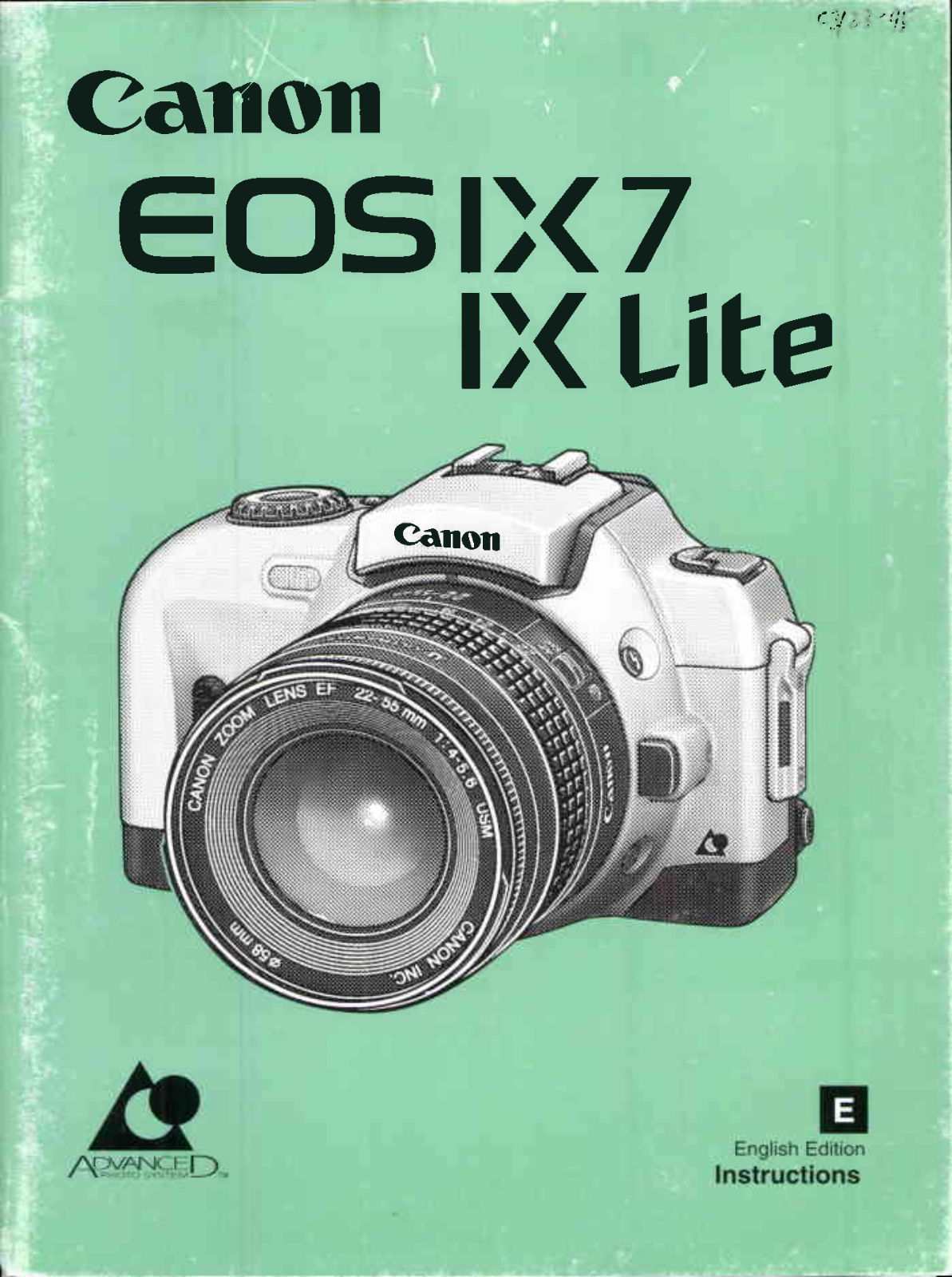 Canon IX7 User Manual