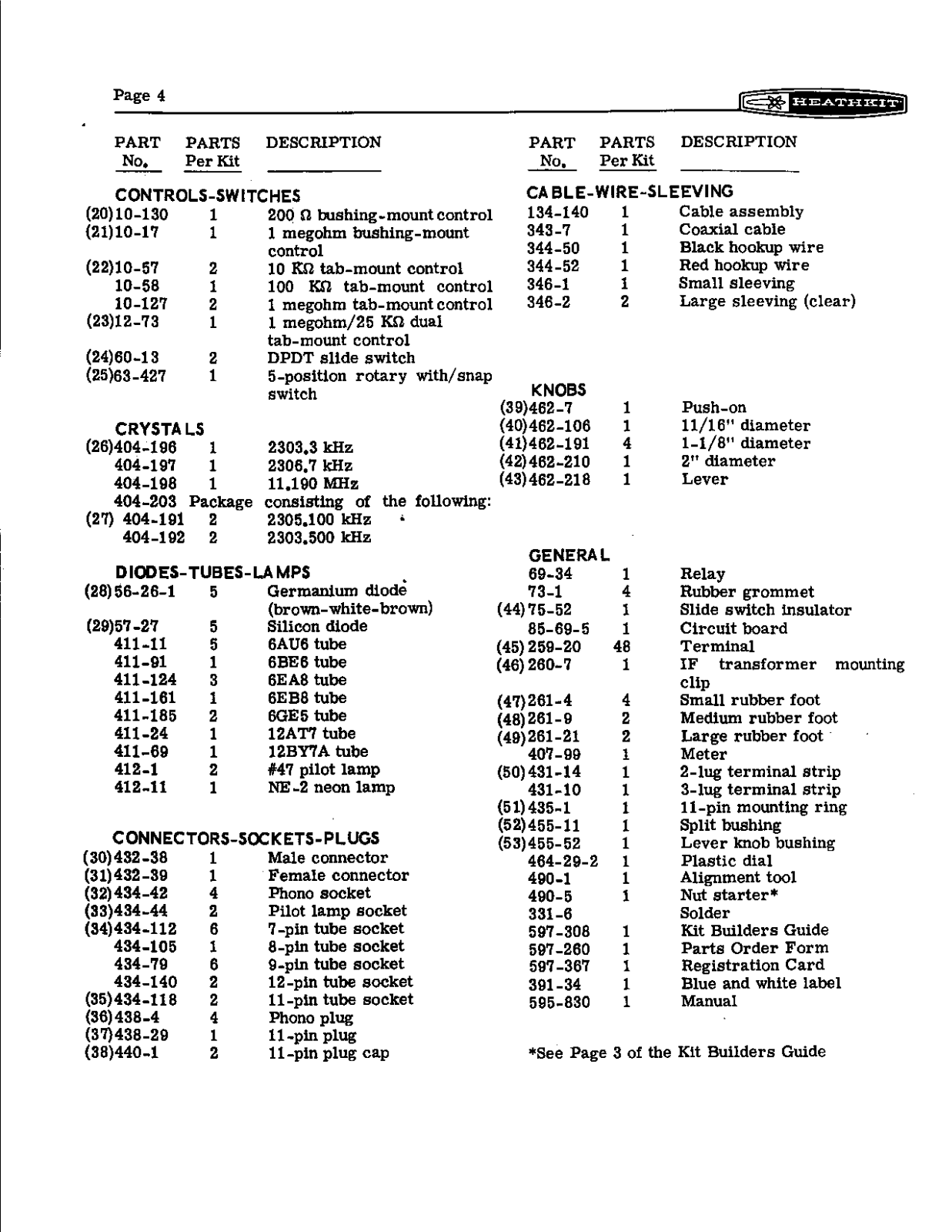 HEATHKIT HW-22a User Manual (PAGE 04)