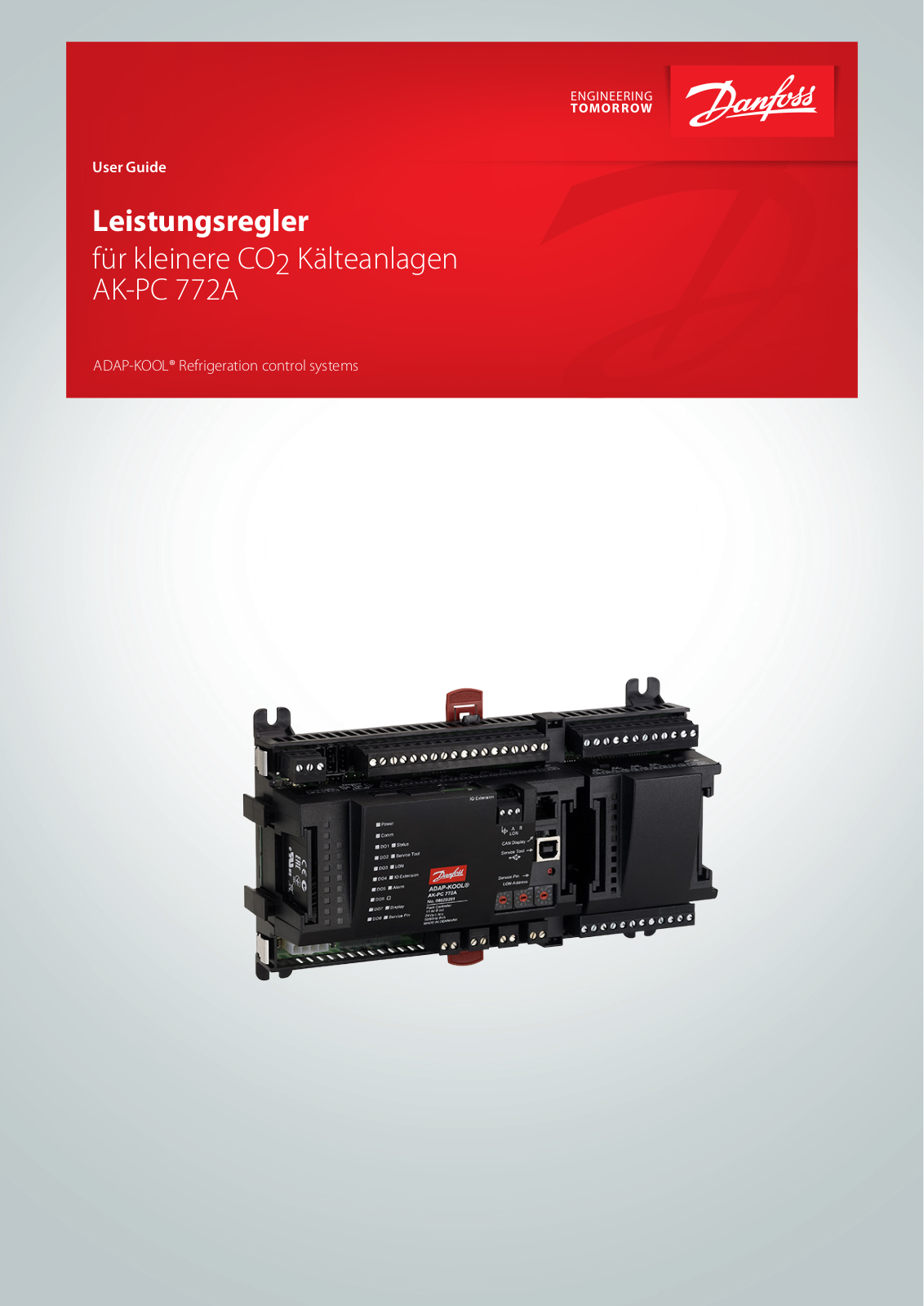 Danfoss AK-PC 772A User guide