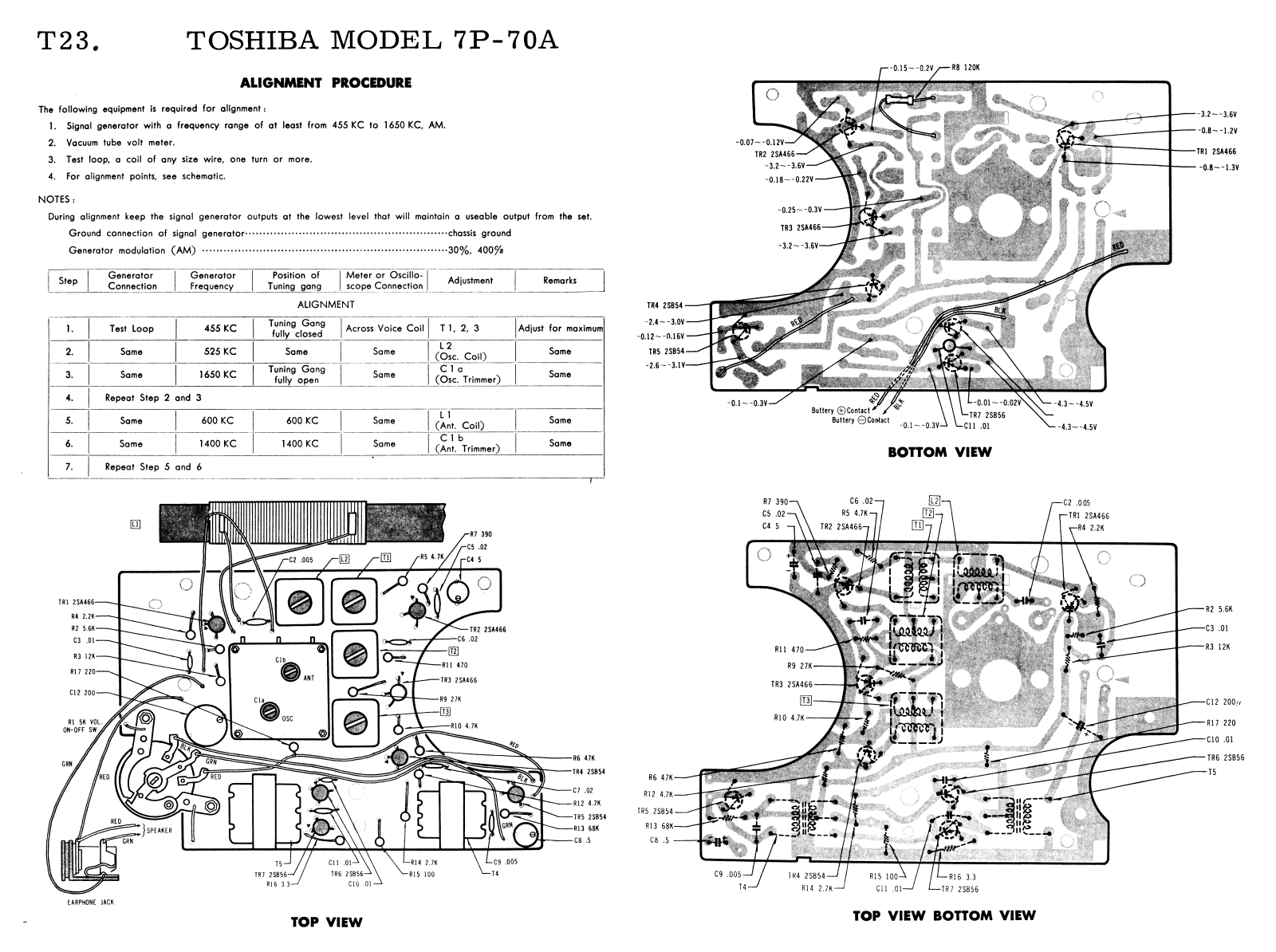Toshiba 7P70A Schematic - ManualMachine.com