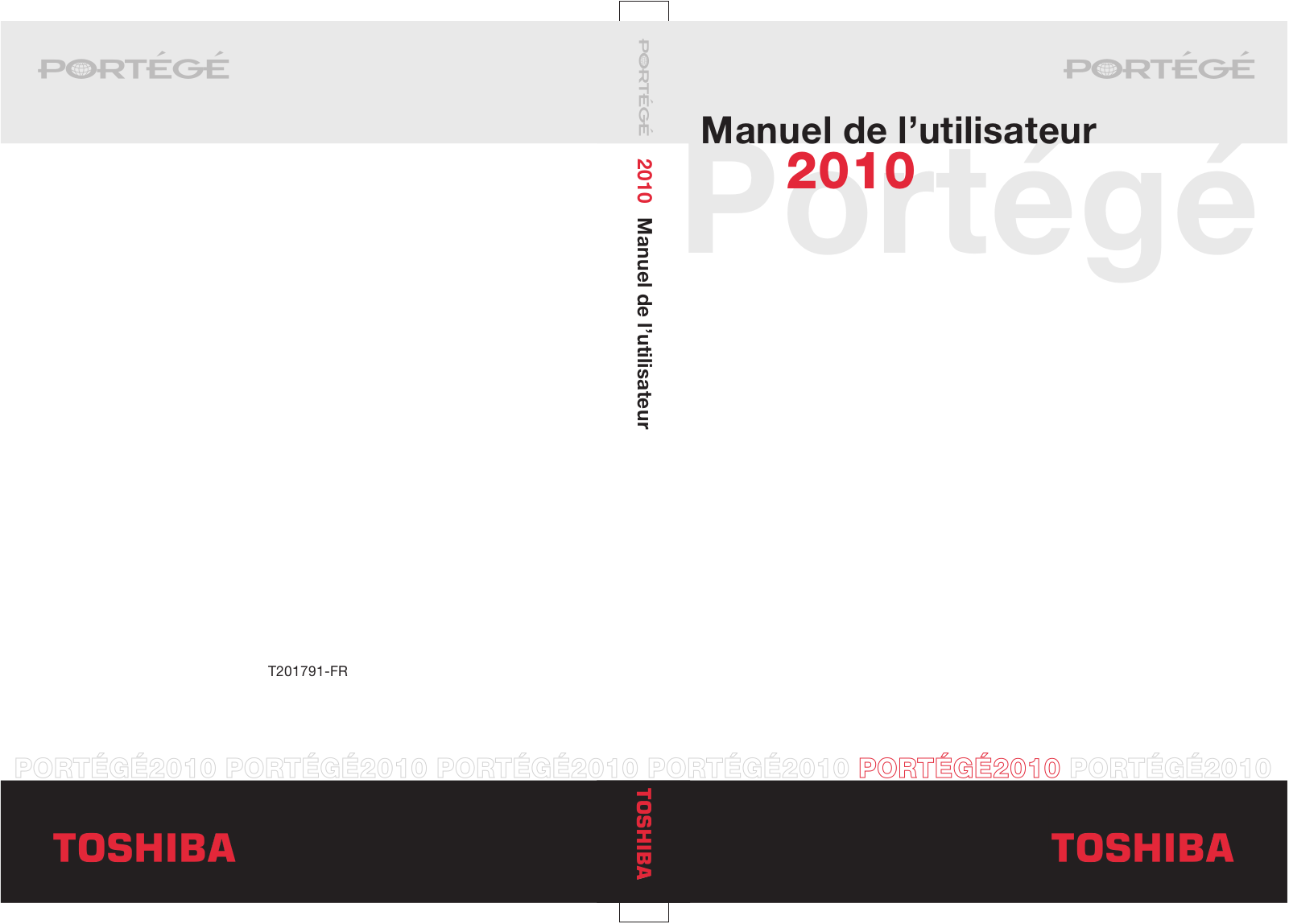 Toshiba P2010 User Manual