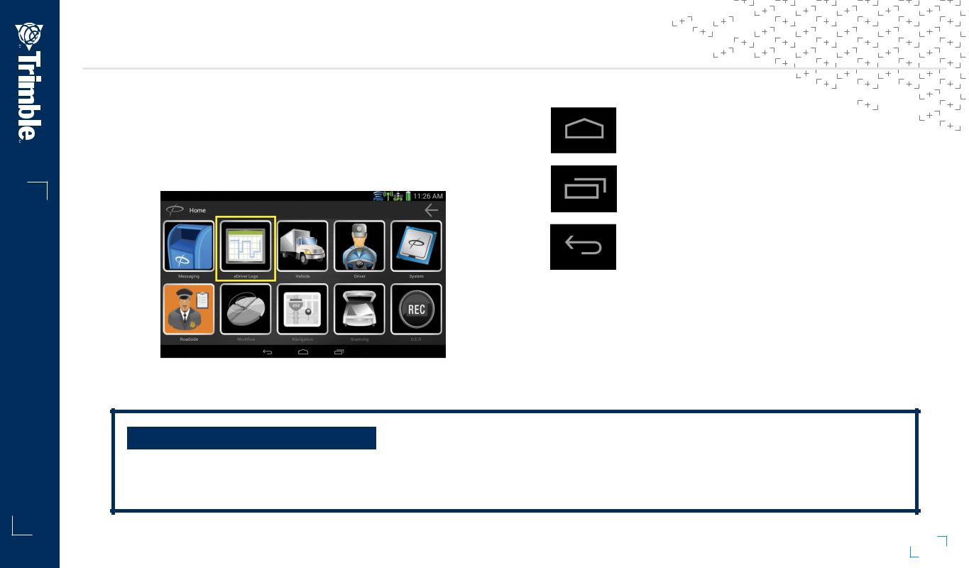 Trimble eDriver Logs User Manual