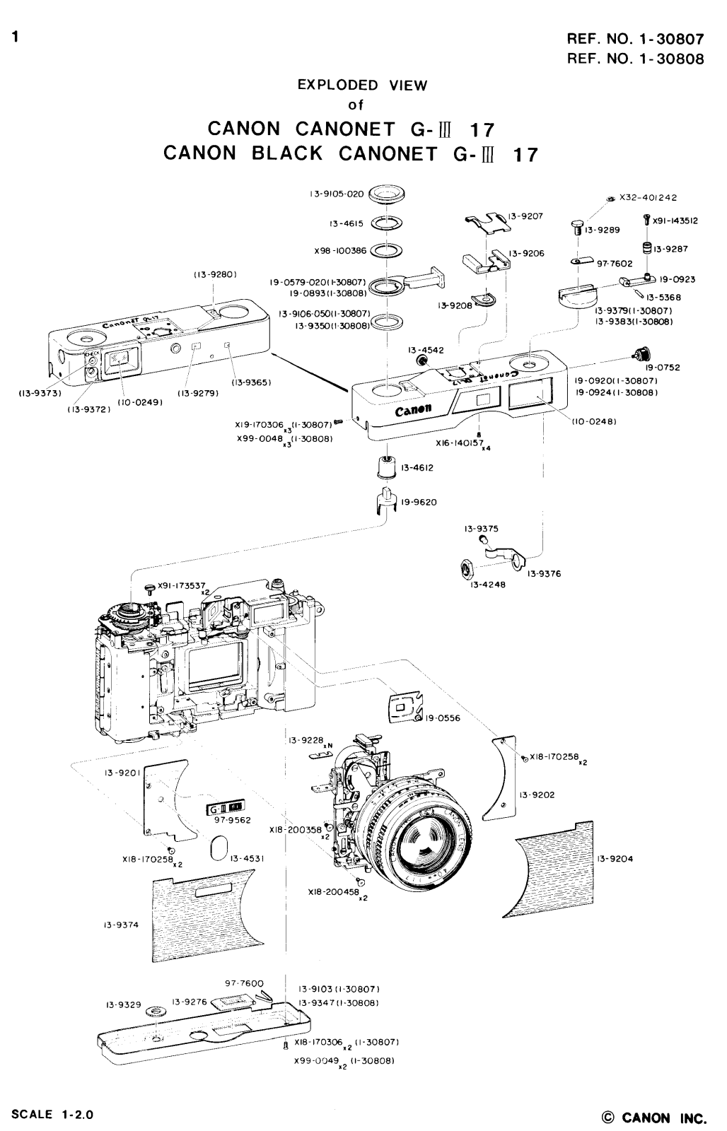 Canon Canonet G-III Owner's Guide