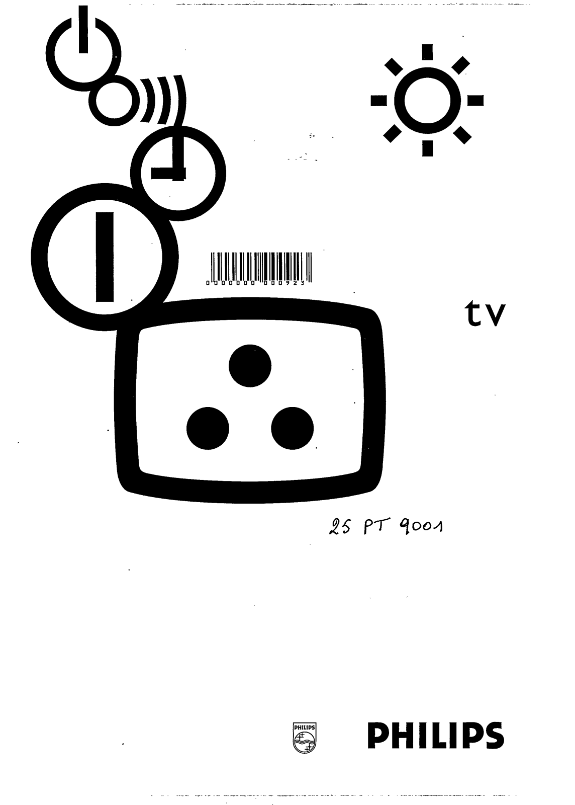 Philips 25PT9001/58, 25PT9001, 25PT9001/01 User Manual