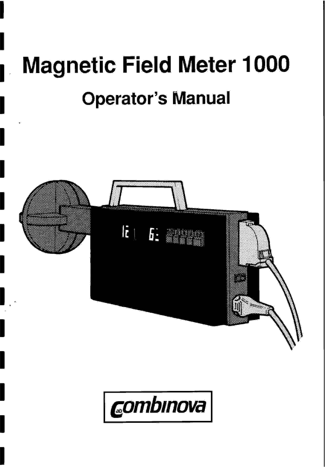 Combinova MFM 1000 User Manual