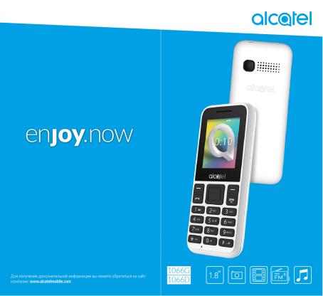 Alcatel One Touch 1066D User manual