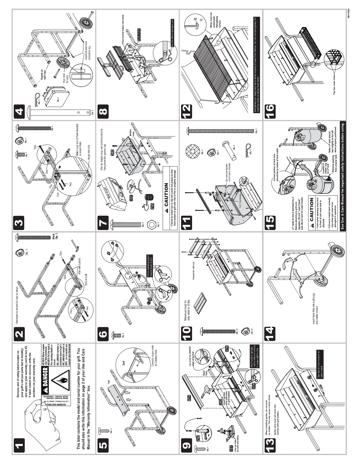 Charbroil 4617222 Owner's Manual