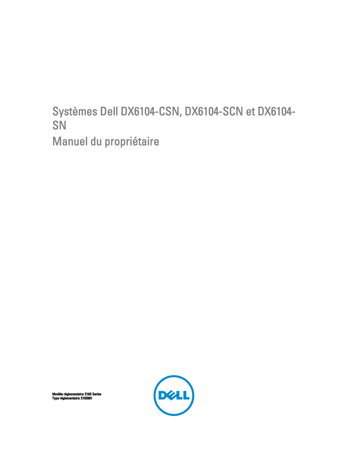 Dell PowerVault DX6104 User Manual