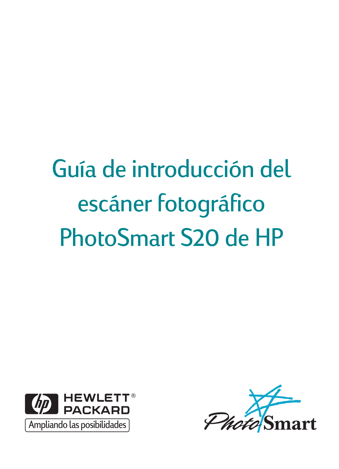 Hp PHOTOSMART S20 User Manual