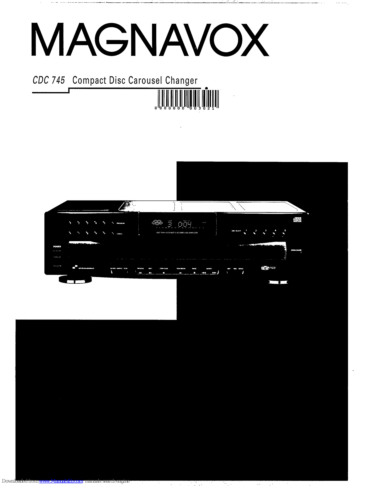 Magnavox CDC 745 User Manual