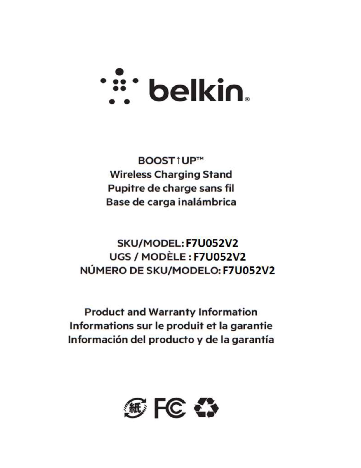 Belkin F7U052V2 Users Manual