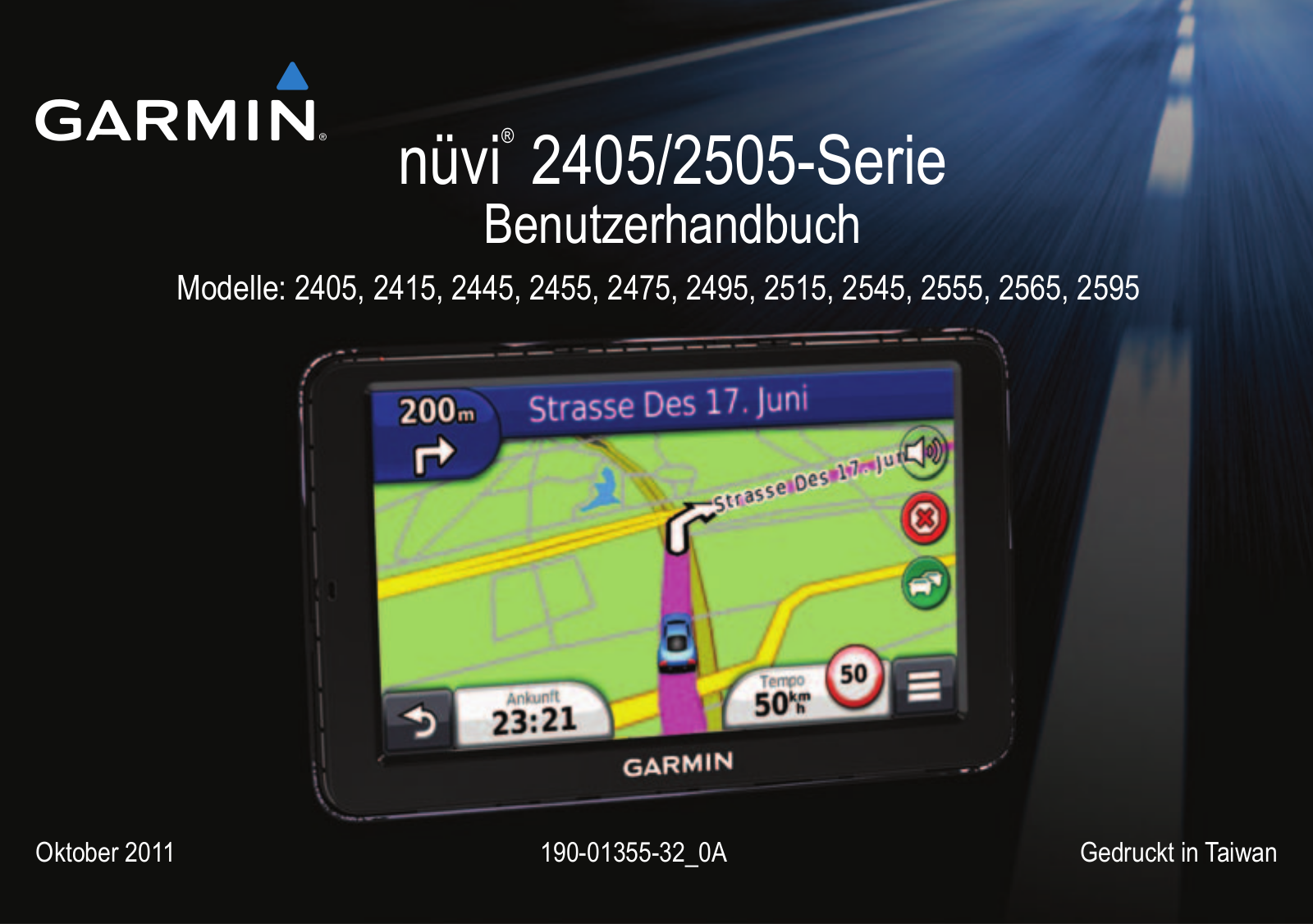 Garmin Nuvi 2475, Nuvi 2555, Nuvi 2565, Nuvi 2595 User guide