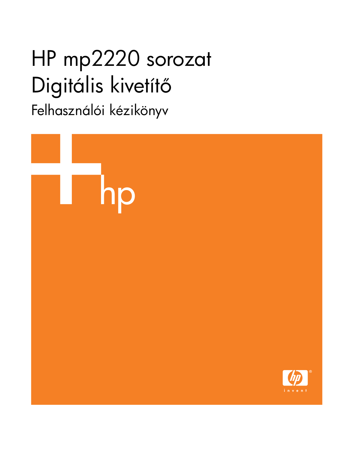 Hp MP2220 User Manual