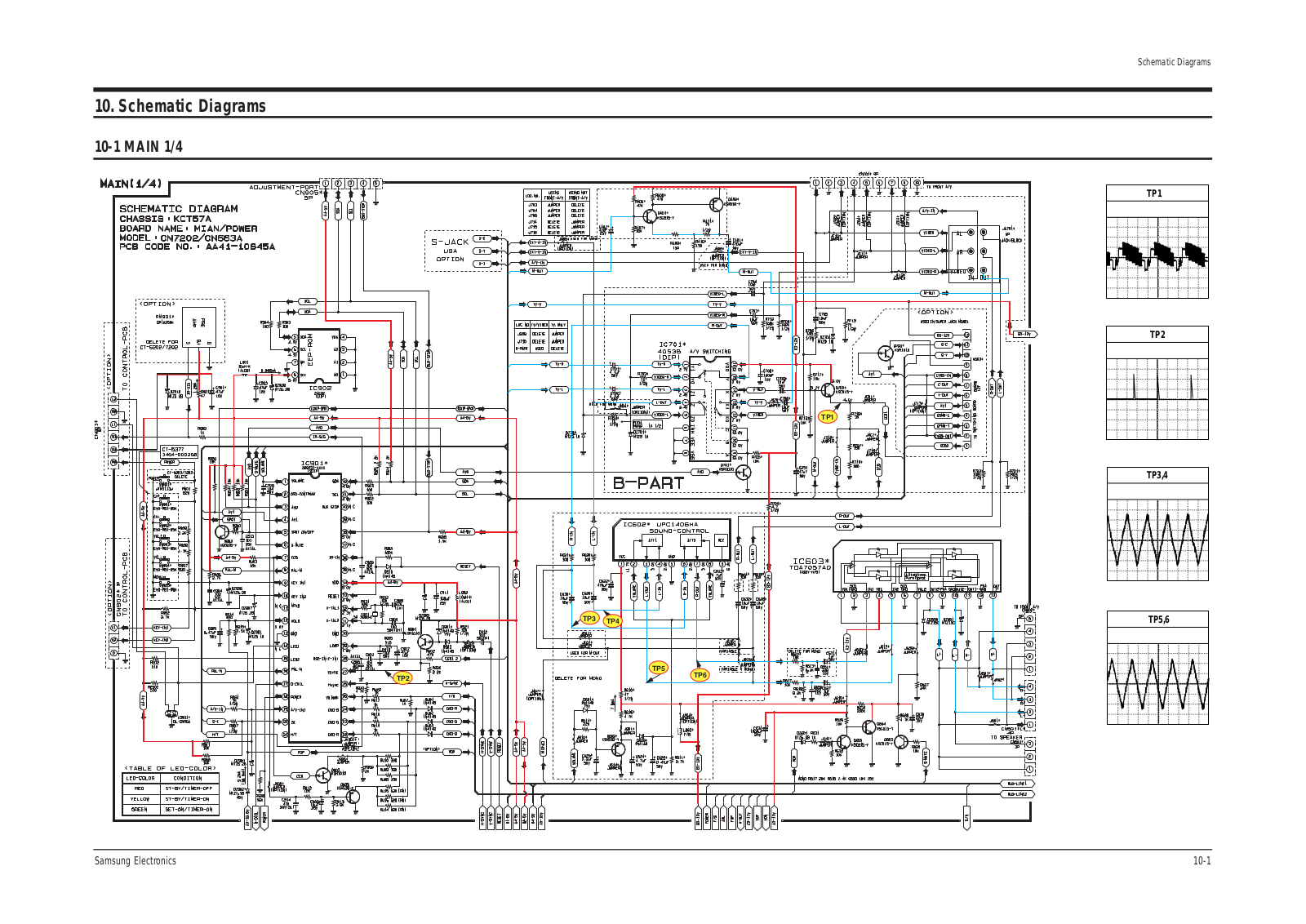 SAMSUNG CN7202, CN663A Diagram