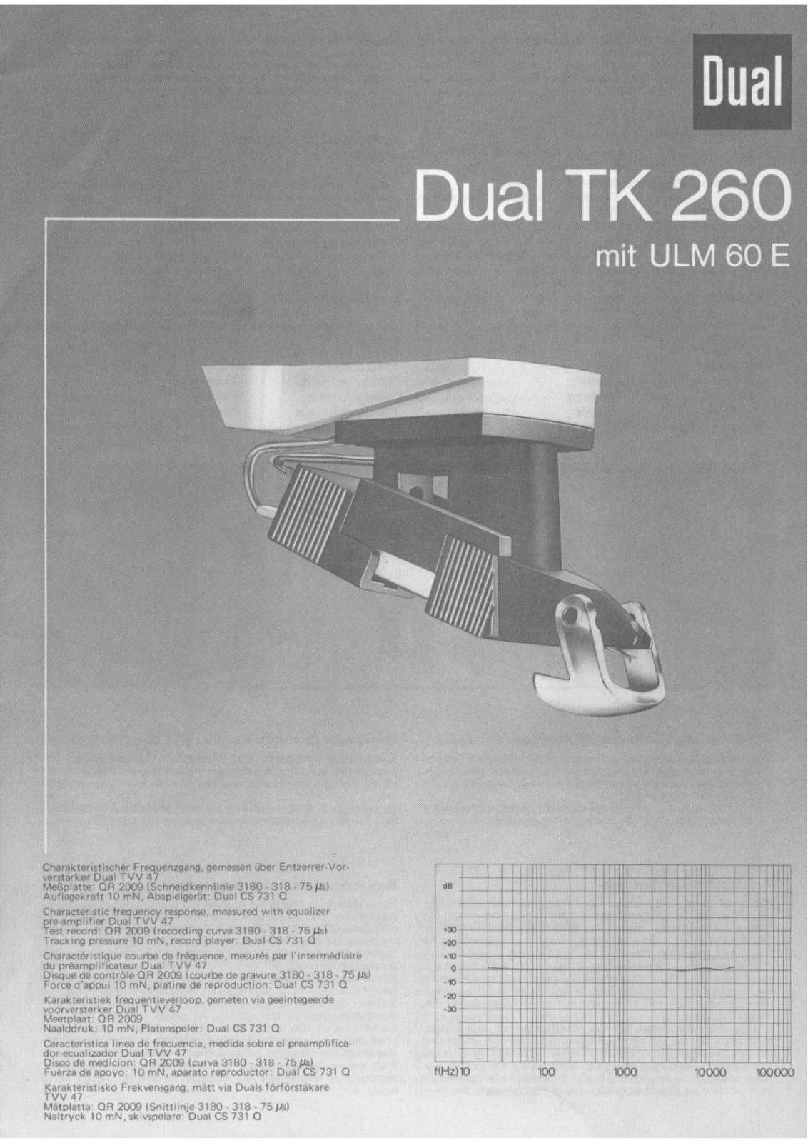 Dual ULM-60E Owners Manual