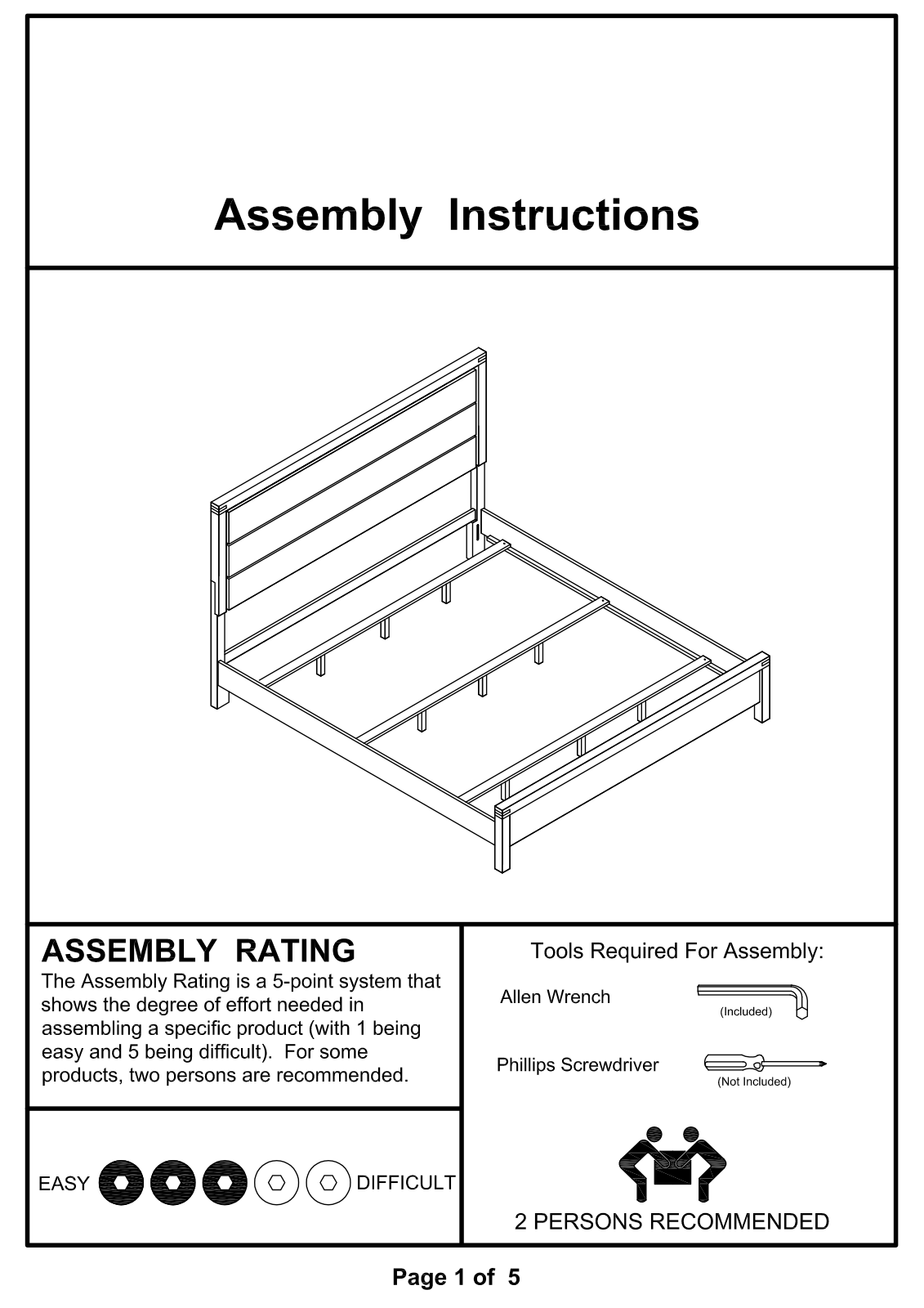Foundstone LOON8896 Assembly Instructions - ManualMachine.com