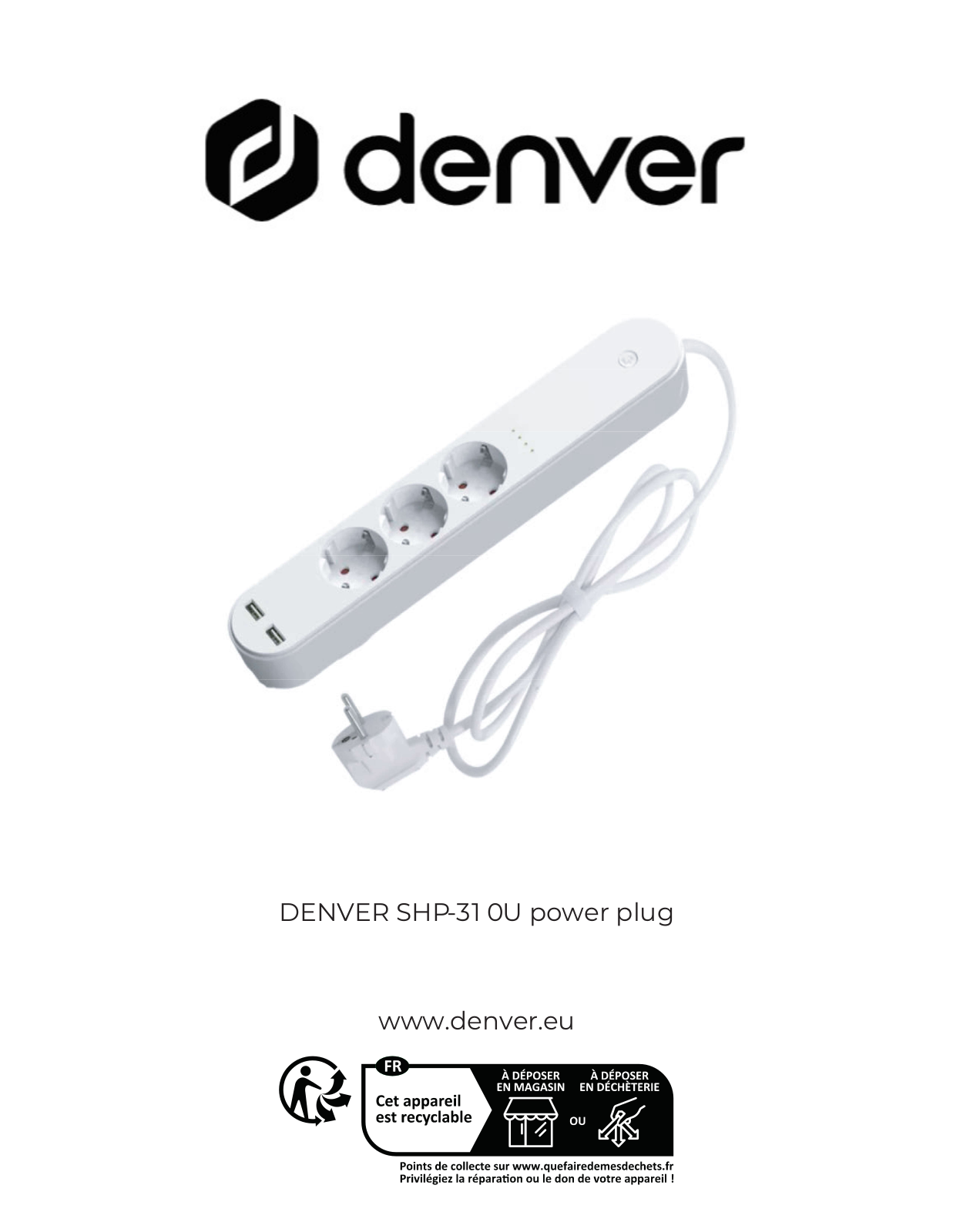 DENVER SHP-310U User guide - ManualMachine.com