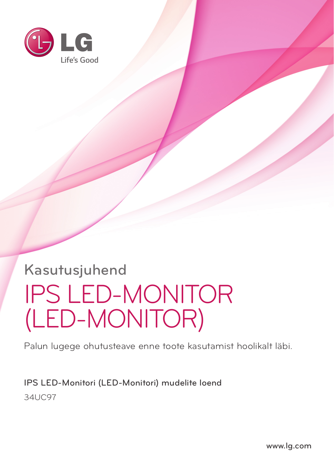 LG 34UC97-S User guide