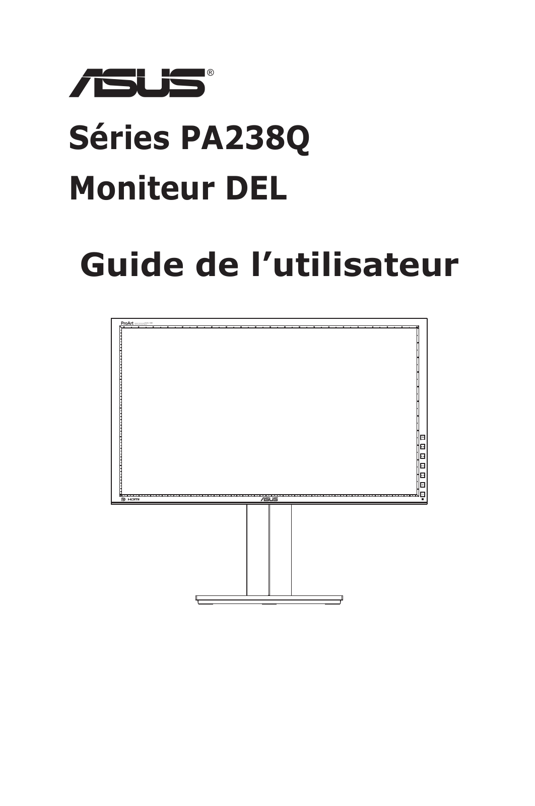 Asus PA238Q Series User manual